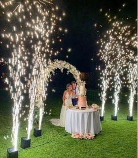 Wedding Cake - Fontane Luminose